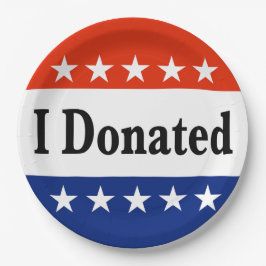 Plato De Papel Doné