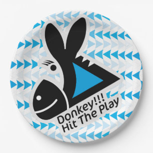 PLATO DE PAPEL DONKEY !!! HIT THE PLAY BY MASANSER PIXELAT
