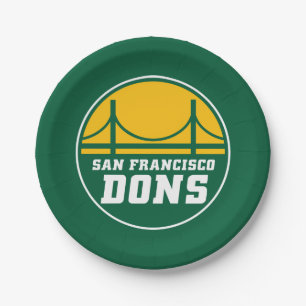 Plato De Papel Dons de San Francisco