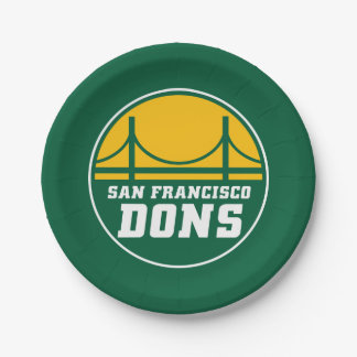 Plato De Papel Dons de San Francisco