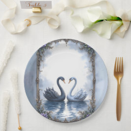 Plato De Papel Dos Corazones, Una Reflexión – Boda Romántica de C