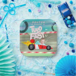 Plato De Papel Dos Fiestas de Cumpleaños Rápido