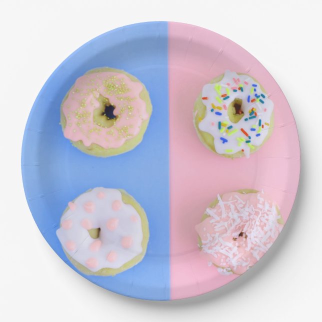 Plato De Papel Douglas pastel (Anverso)