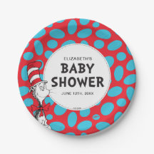 Dr. Seuss El Gato en el Sombrero Baby Shower