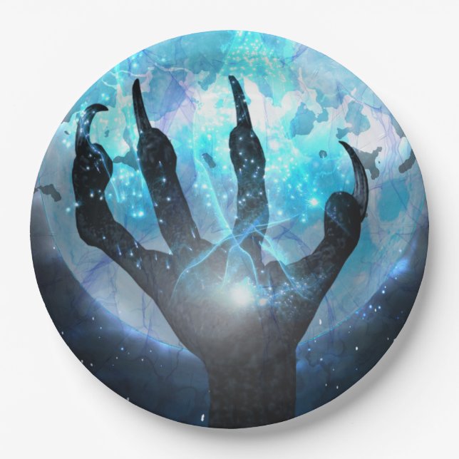 Plato De Papel Dragon Claw (Anverso)