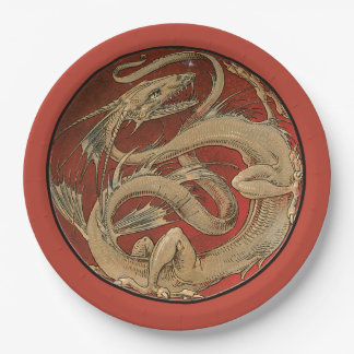 Plato De Papel Dragon Lore - Art Nouveau