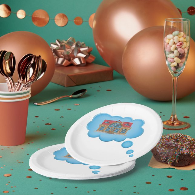Plato De Papel Dream Home (Subido por el creador)