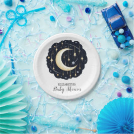 Plato De Papel Dreamy Bonito Stars Baby Shower