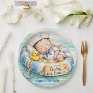 Plato De Papel Ducha de Baby on Board