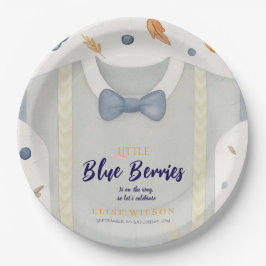 Plato De Papel Ducha de bebé autum otoño burlap bodysuit