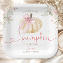 Ducha de Bebé Calabacita Rosa