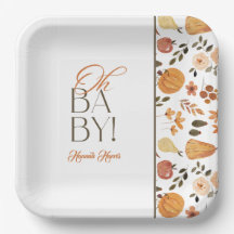 Ducha de Bebé con Tema de Otoño