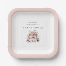 Ducha de Bebé Pink Bow Bookstack