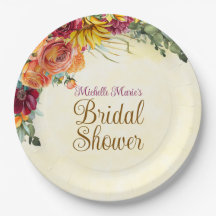 Ducha de Novia Floral de Otoño