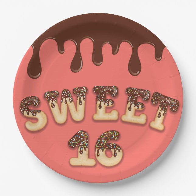 Plato De Papel Dulce 16 (Anverso)