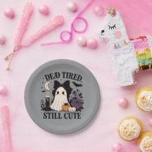 Dulce Fantasma Coquette de Halloween con Lazo