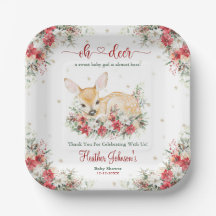 Dulce Navidad Oh Ciervo Baby Shower