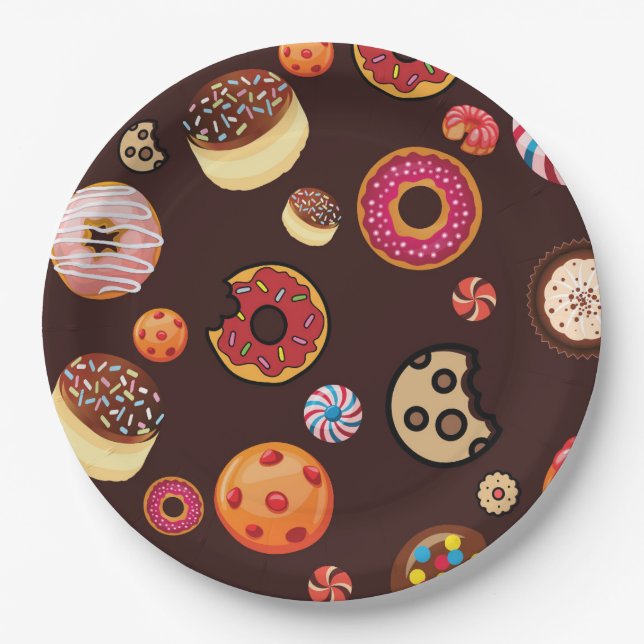 Plato De Papel Dulces 4 (Anverso)