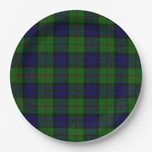Plato De Papel Dundas tartan chile