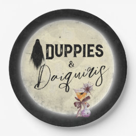 Plato De Papel Duppies y placa de papel Daiquiris Halloween