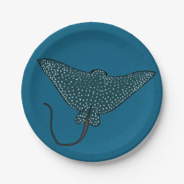 Plato De Papel Eagle Ray