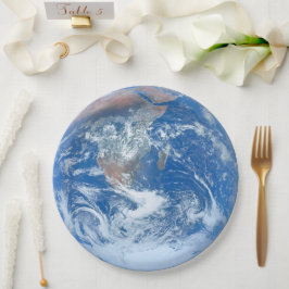 Plato De Papel Earth Tableware from the Celestial Collection