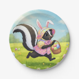 Plato De Papel Easter Skunk