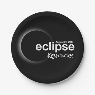 Plato De Papel Eclipse 2017 Kentucky