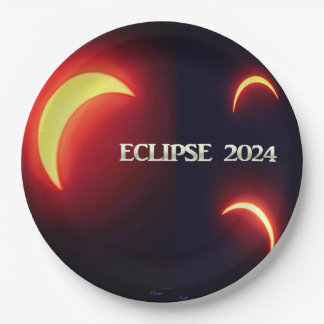 Plato De Papel Eclipse 2024