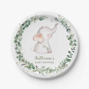 Plato De Papel Ecología de la vegetación elefante cutáneo Baby