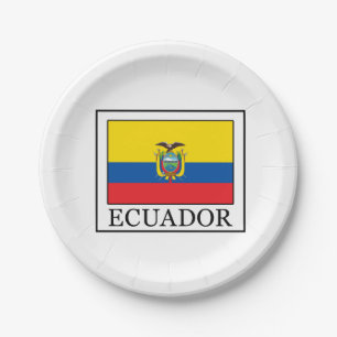 Plato De Papel Ecuador