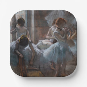 Plato De Papel Edgar Degas - Bailarinas