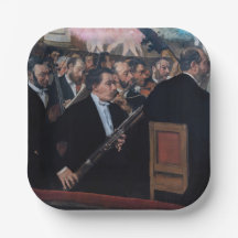 Edgar Degas - Orquesta en la Ópera