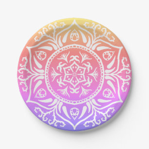 Plato De Papel Edición especial Rosenn Mandala