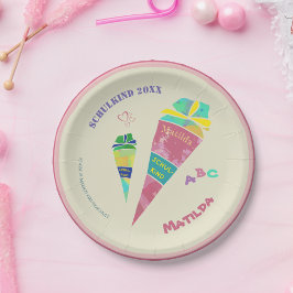 Plato De Papel Einschulung Feier Schulkind Einschulungsfeier 2024