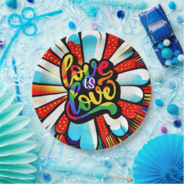 Plato De Papel El amor es amor