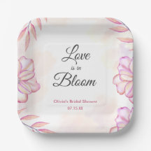 El amor está en flor Acuarela Fiesta de Despedida 