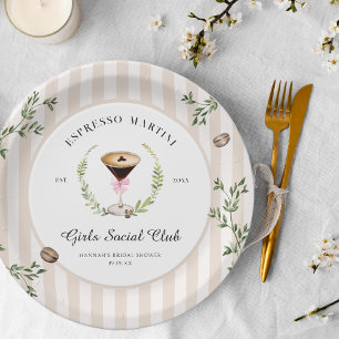 Plato De Papel El amor se está fraguando Espresso Martini Brida