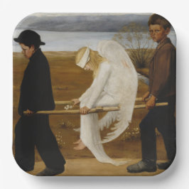 Plato De Papel El ángel herido