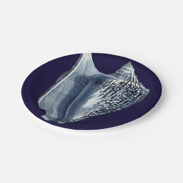 Plato De Papel El añil descasca I (Angular)