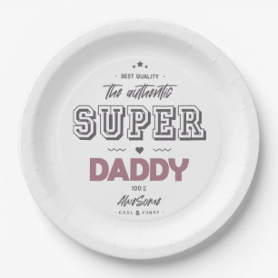 Plato De Papel El auténtico superpapá