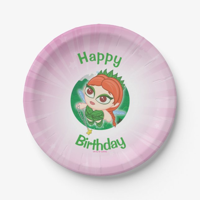 Plato De Papel El bosque mágico de Alyssa (Anverso)