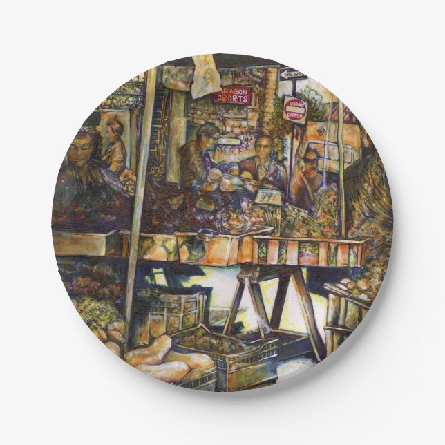 Plato De Papel El brillo de la creatividad (Anverso)