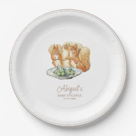 Plato De Papel El clásico Baby Shower Peter the Rabbit