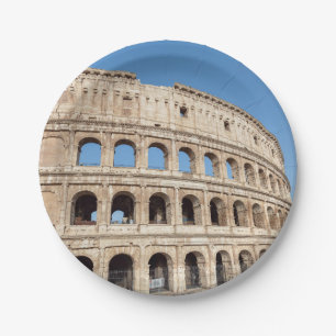 Plato De Papel El Coliseo en Roma, Italia
