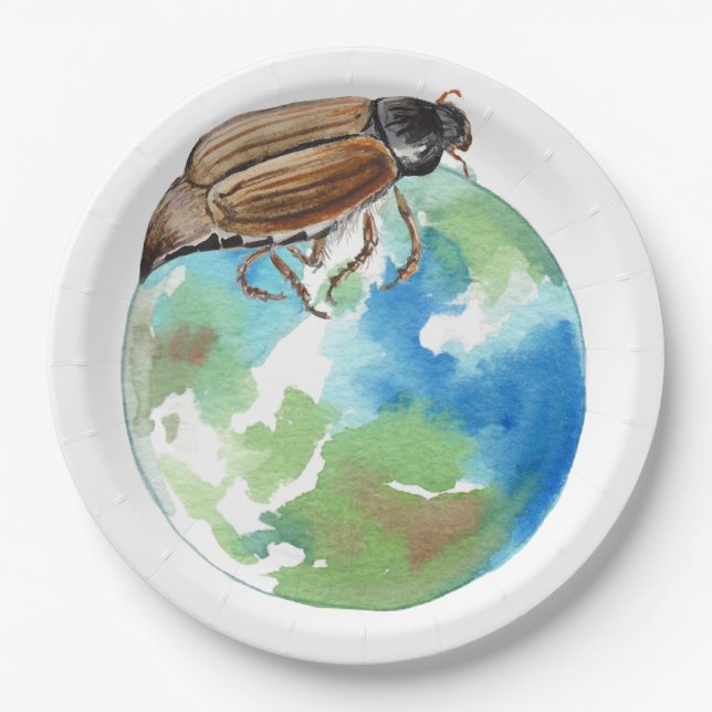 Plato De Papel El dominio de Beetle (Anverso)