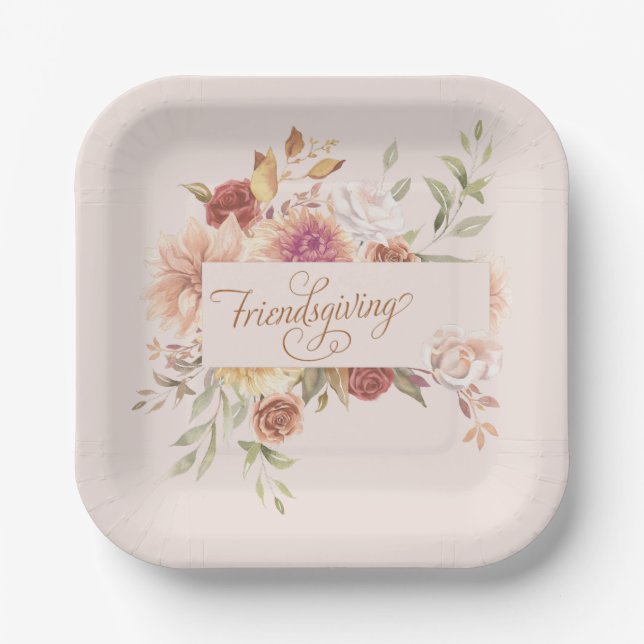 Plato De Papel El Entretenimiento Elegante Y Amigable (Anverso)