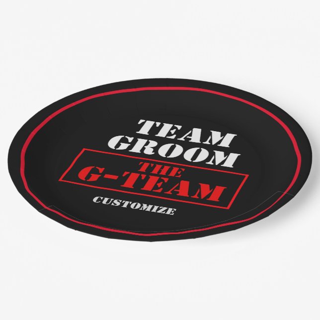 Plato De Papel El equipo del G-Team Groom (Angular)