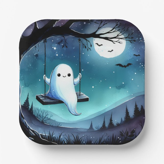 Plato De Papel El fantasma del balanceo suave (Anverso)