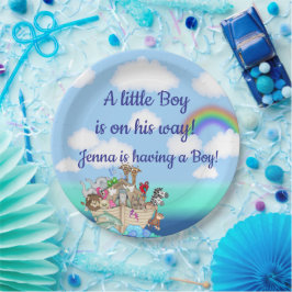 Plato De Papel El favor árabe de Noah en Baby Shower